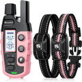 Dog Shock Collar 2 Dogs 3300 ft Remote - Waterproof Training Collar