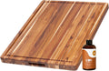 Teakhaus Carving Board and Oil Set for Kitchen Mastery