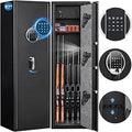 Silkight Rifle Gun Safe with Digital Password and Fingerprint Access
