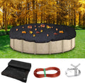 31.5x31.5ft Leaf Net Pool Cover for Square & 30ft Round Pools