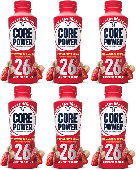 Fairlife Core Power Strawberry Banana Protein Shake 26g - Forbes Premier Included!