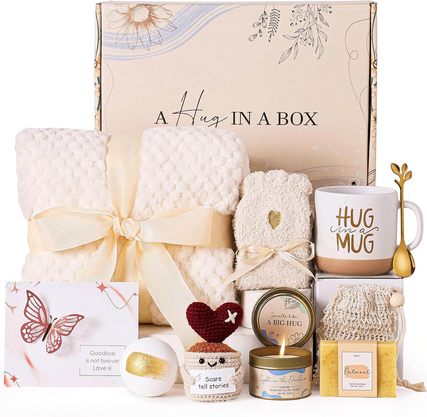 Sympathy Gifts for Loss of Loved One - Comforting Care Package