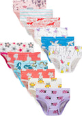 Cadidi Dinos Little Girls Soft Cotton Underwear Pack