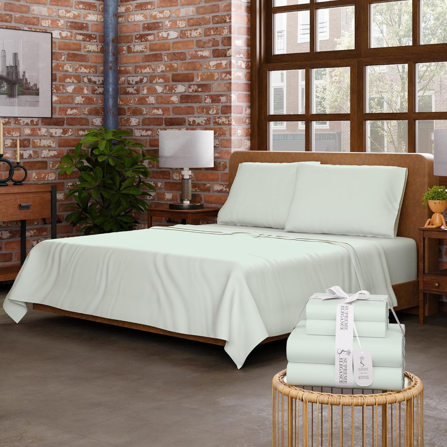 Organic Cotton Twin XL Bed Sheet Set for Comfortable Sleep