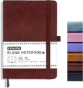 Blank Journal Notebook A5 192 Pages - Thick 100 GSM Sketch Book
