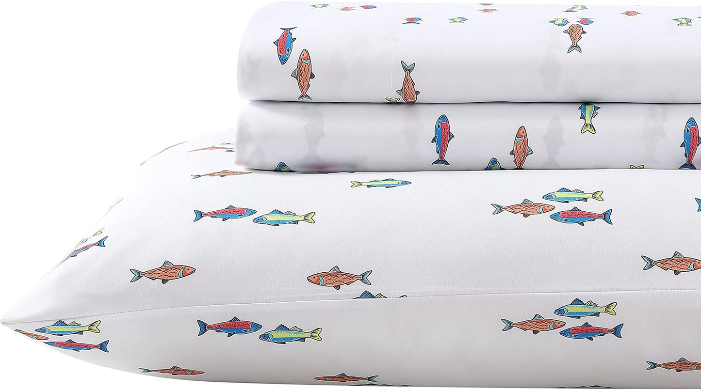 Stain-Resistant Eddie Bauer Kids Queen Sheets - Super Soft!
