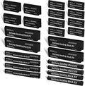 Sanding Block Kit 24 PC - Flexible EVA Foam Auto Body Sanding Blocks