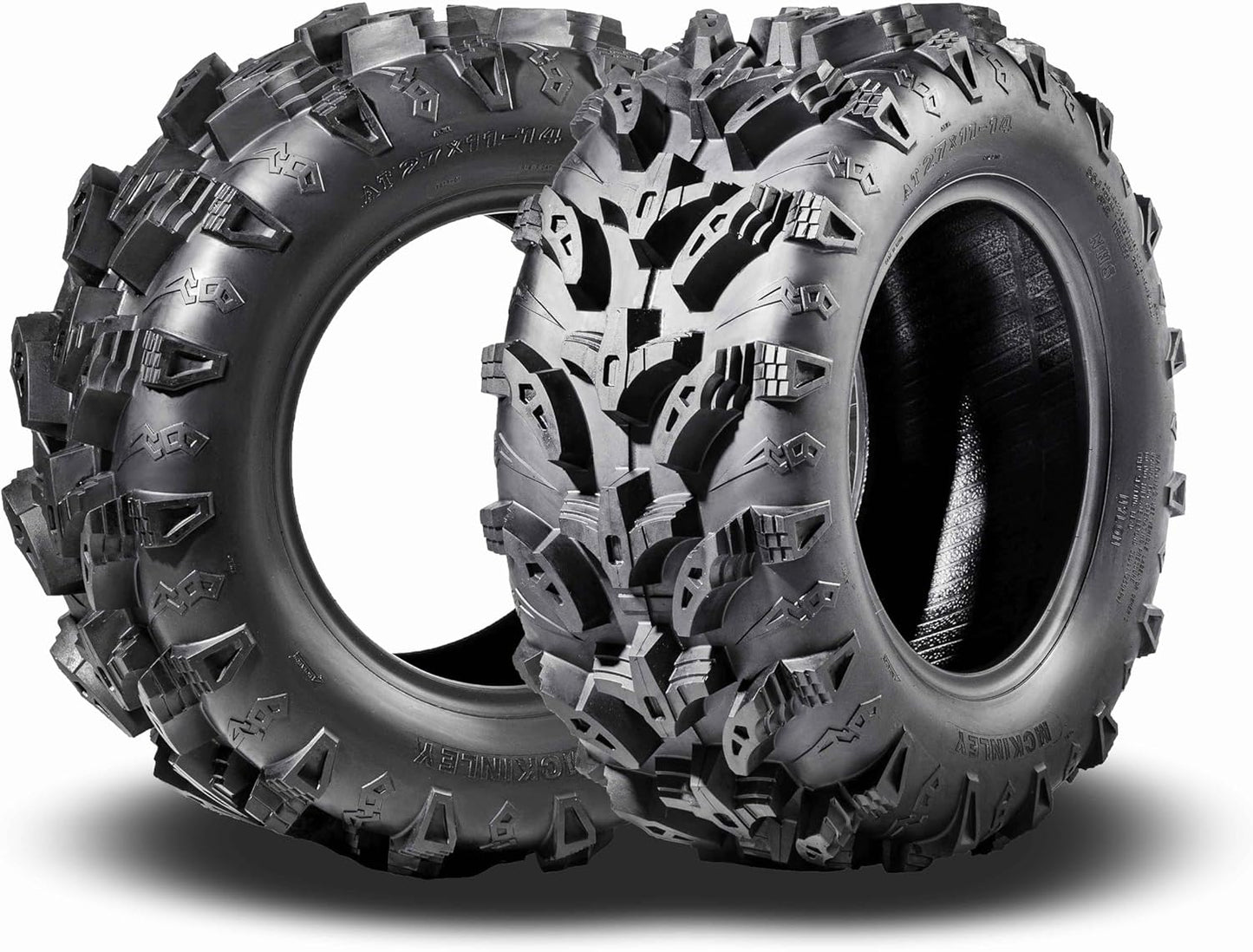 MCKINLEY UTV ATV Tires 27X11-14 6-Ply Super Mud All Terrain
