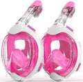 G2RISE Kids Snorkel Mask Full Face Snorkel Set - 180 Degree View