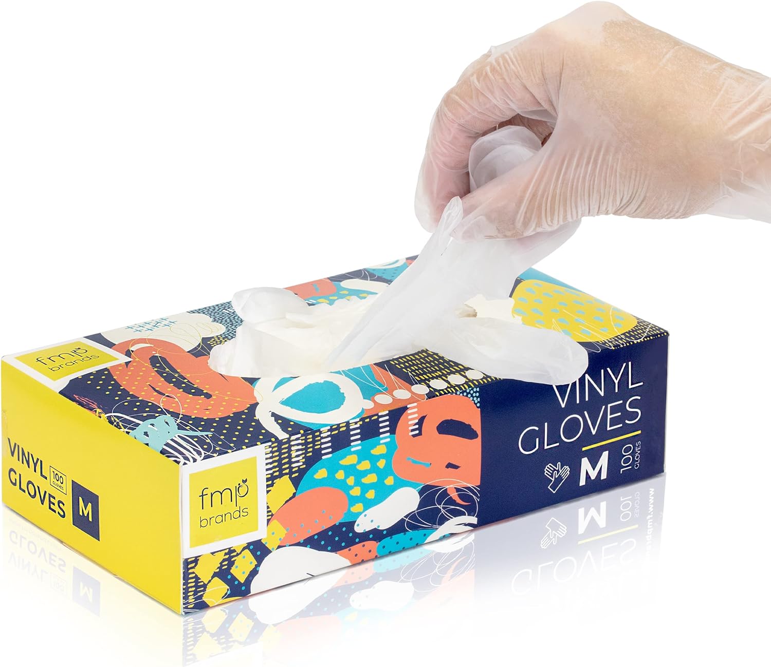 100 Disposable Latex-Free Food Gloves for Kitchen