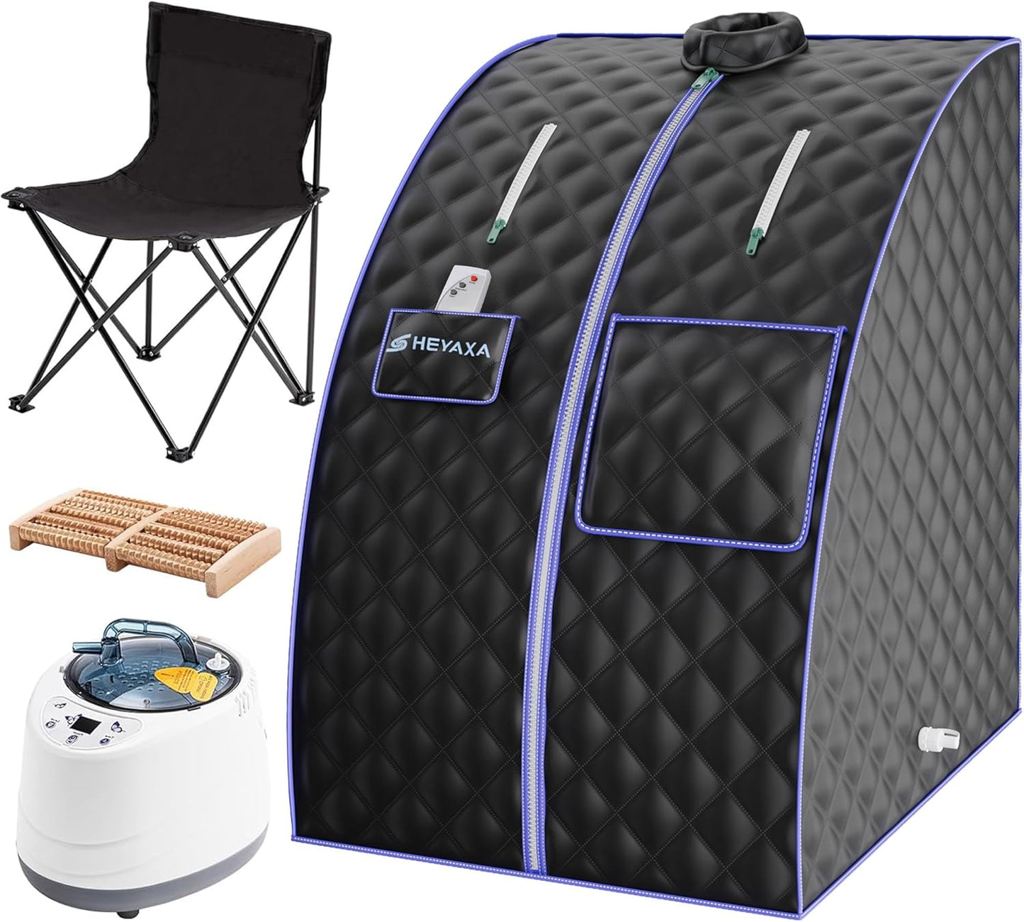 Portable Sauna: Fast Heating, Remote Control, Relax & Detox!