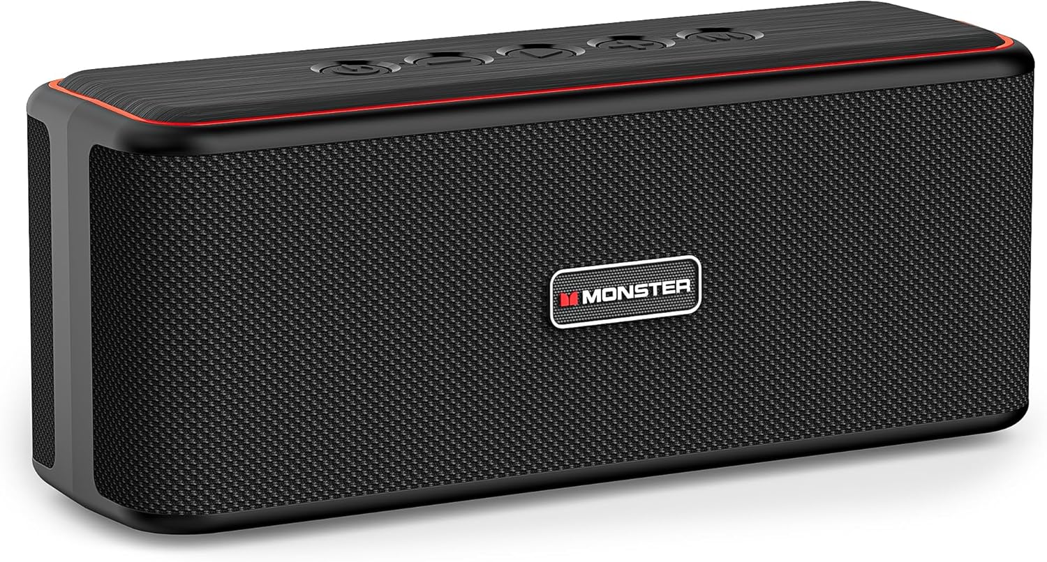 Monster Shock Plus Bluetooth Speaker with 30W Powerful Sound