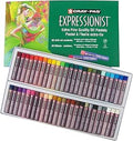 SAKURA Cray-Pas Expressionist Oil Pastel Set - 50 Soft Oil Pastels