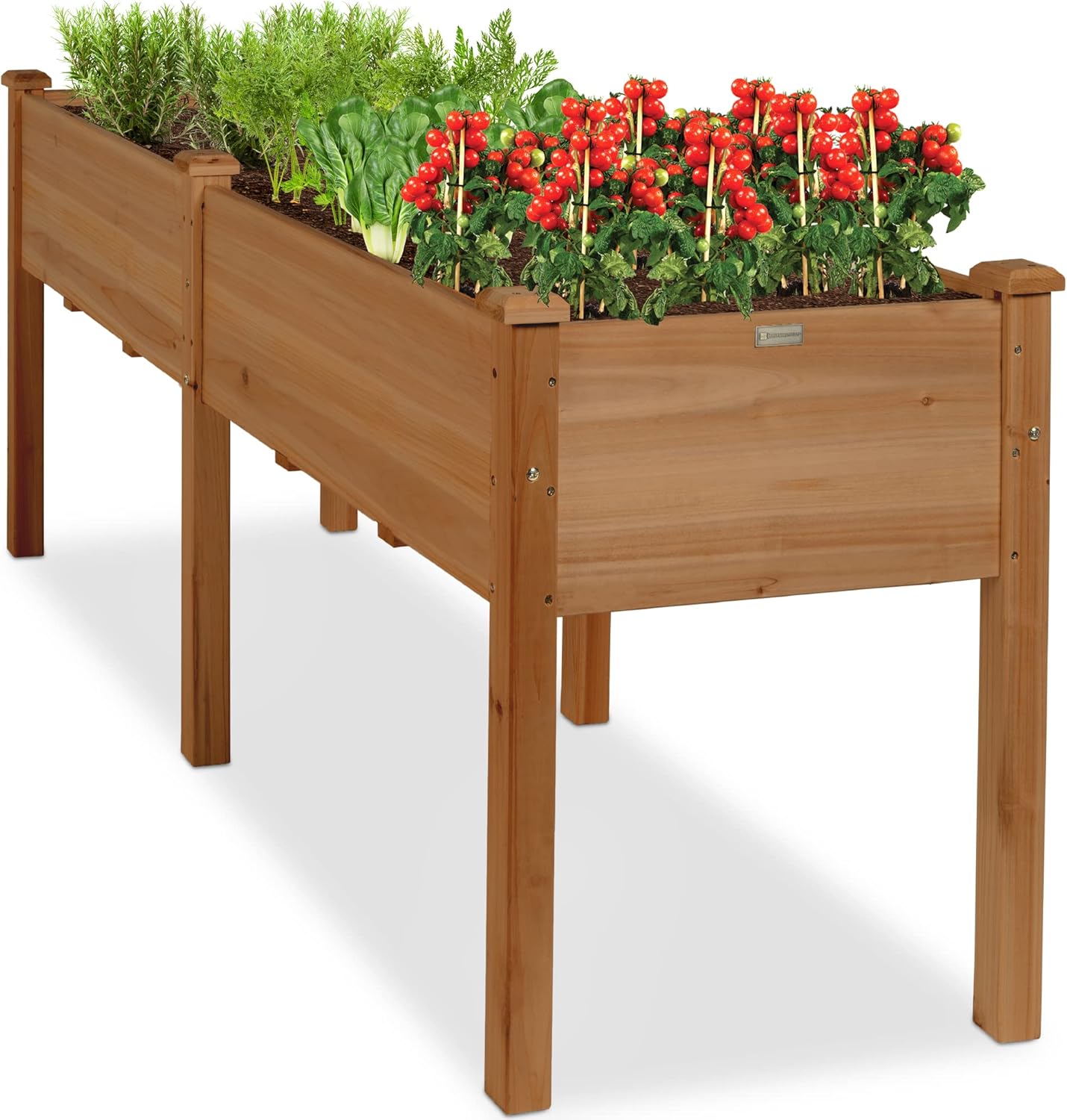Best Choice Products 72x24x30in Raised Garden Bed for Your Space