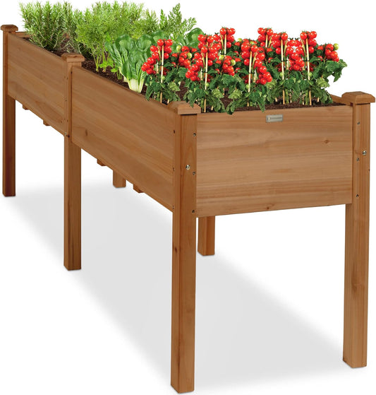 Best Choice Products 72x24x30in Raised Garden Bed for Your Space