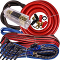 Gravity 4 Gauge 3000W Amplifier Wiring Kit - Complete Installer Pack