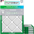 22x24x1 Air Filter MERV 8 Essential Dust & Allergy Defense - 5 Pack