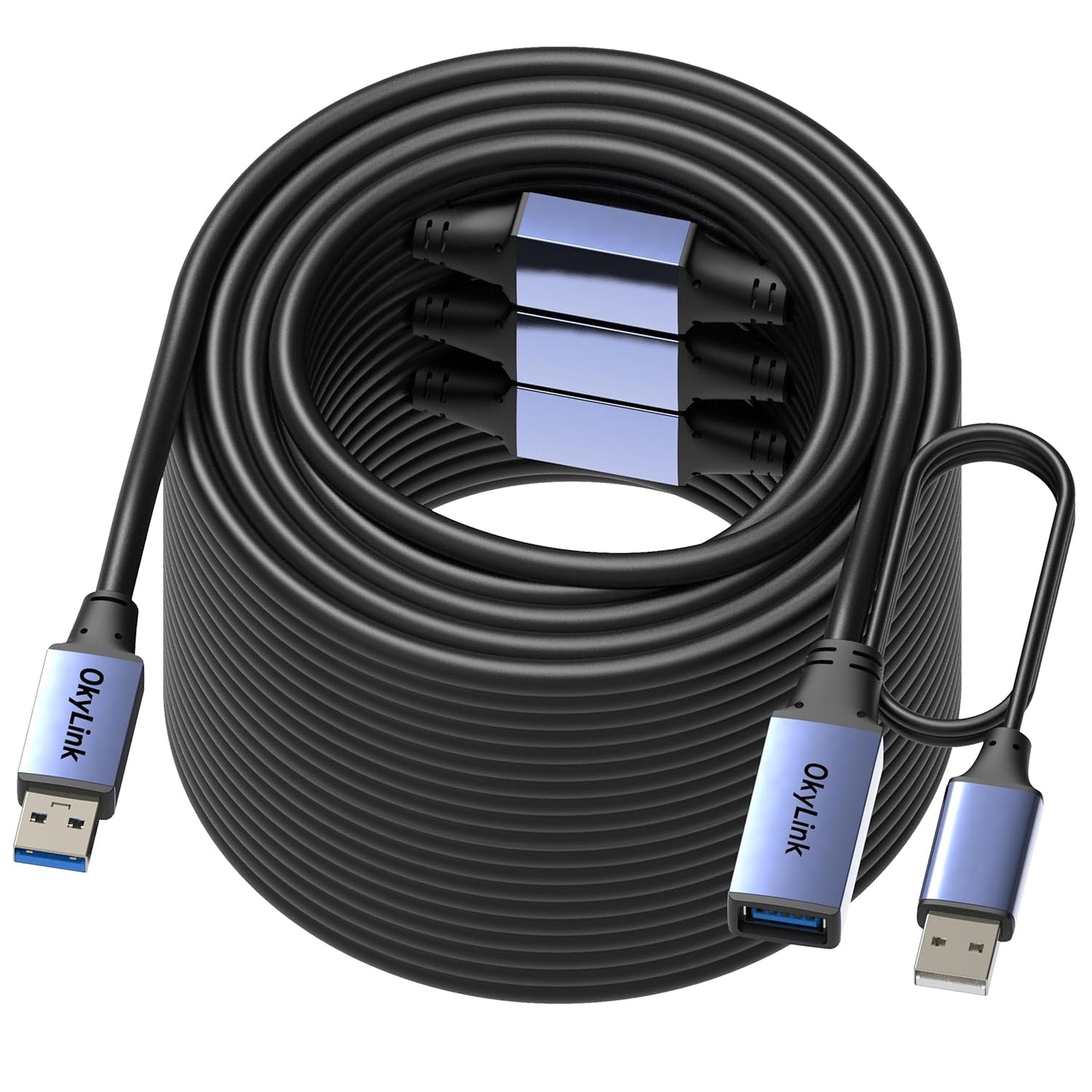 160ft Active USB 3.0 Extension Cable for Industrial Automation