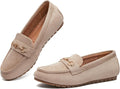 Women's Wide Loafers Slip Ons - Comfortable Dressy Casual Shoes