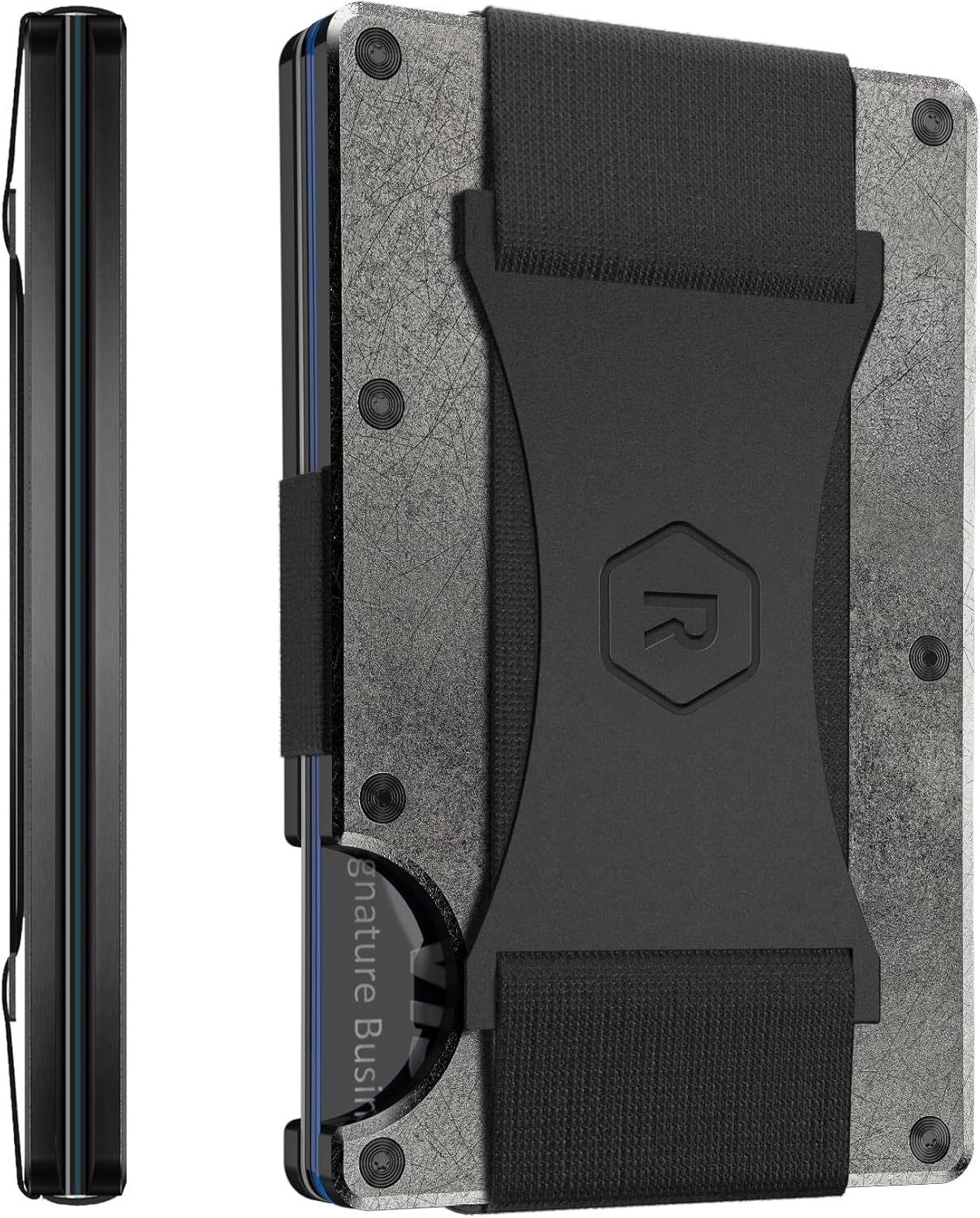 Ridge Wallet for Men - Slim RFID Protected Front Pocket Wallet