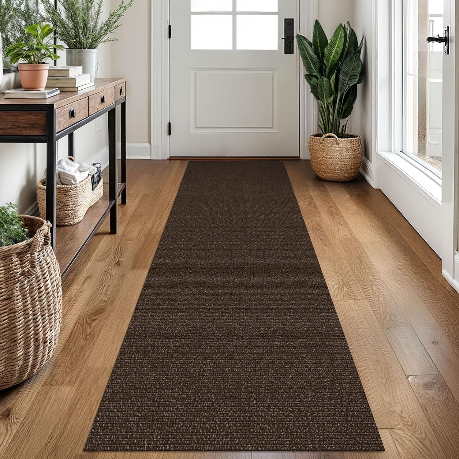 EARTHALL Washable Runner Rug 2x7 Ft for Hallways and Kitchens