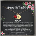 Be Wished Personalized 13th Birthday Necklace - Adjustable Sterling