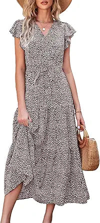 PRETTYGARDEN Women's Boho Floral Summer Dress for Every Occasion
