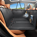 Back Seat Extender for Dogs PU Leather Car Seat Cover - Hard Bottom