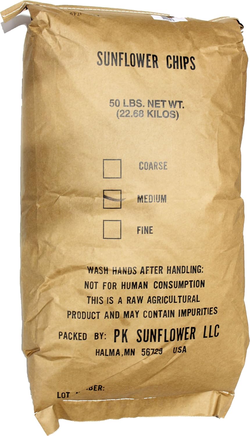 Med Sunflower Chips for Wild Birds by Shafer Seed Company