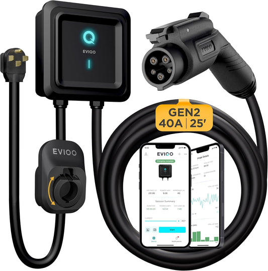 Fast Charging EVIQO Level 2 Charger