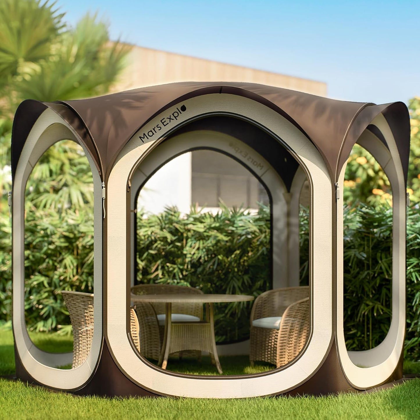 Screen Pop Up House Tent for Outdoor Activities and Shade