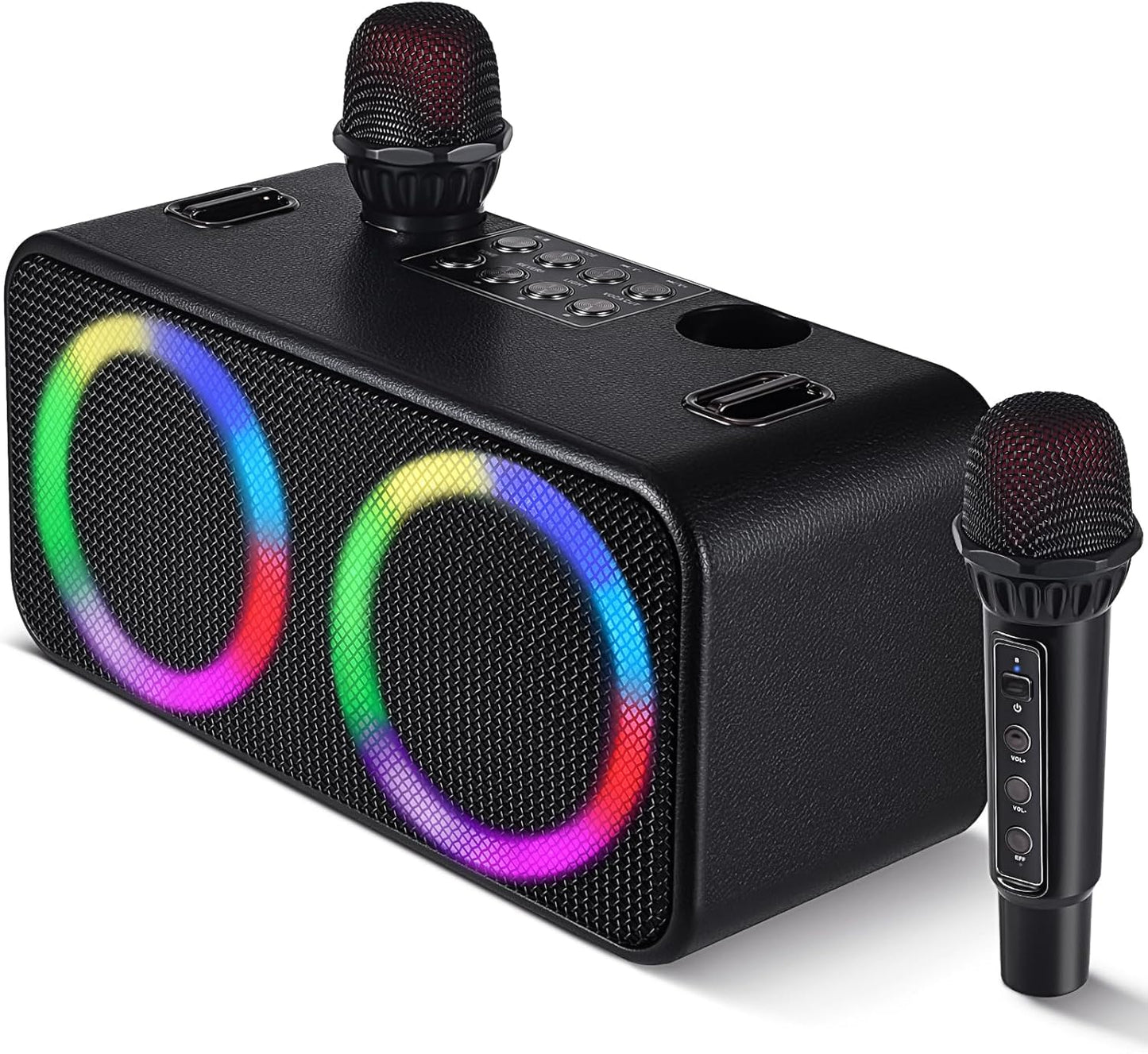 Karaoke Microphone Machine for Kids and Adults - Bluetooth Fun