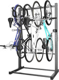 Ultrawall Freestanding Bike Rack Vertical Storage Stand - Holds 4