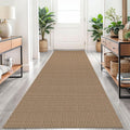 Braided Runner Rug 2.6x10 Ft Washable Non Slip Indoor Rug