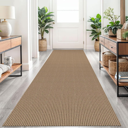 Braided Runner Rug 2.6x10 Ft Washable Non Slip Indoor Rug