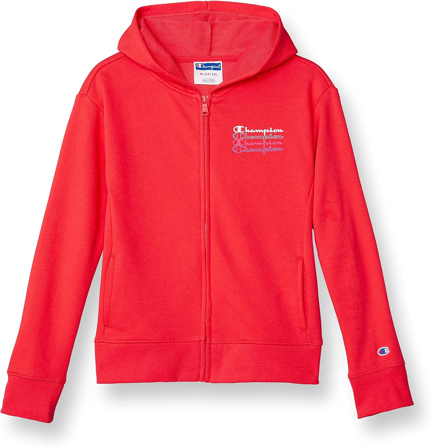 Champion Girls Lightweight Full Zip Hoodie