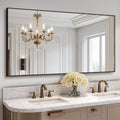 Bathroom Vanity Mirror for Wall 55in x 30in - Durable HD Reflection