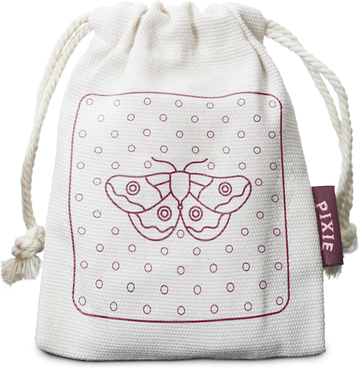 Organic Cotton Pixie Cup Storage Bag