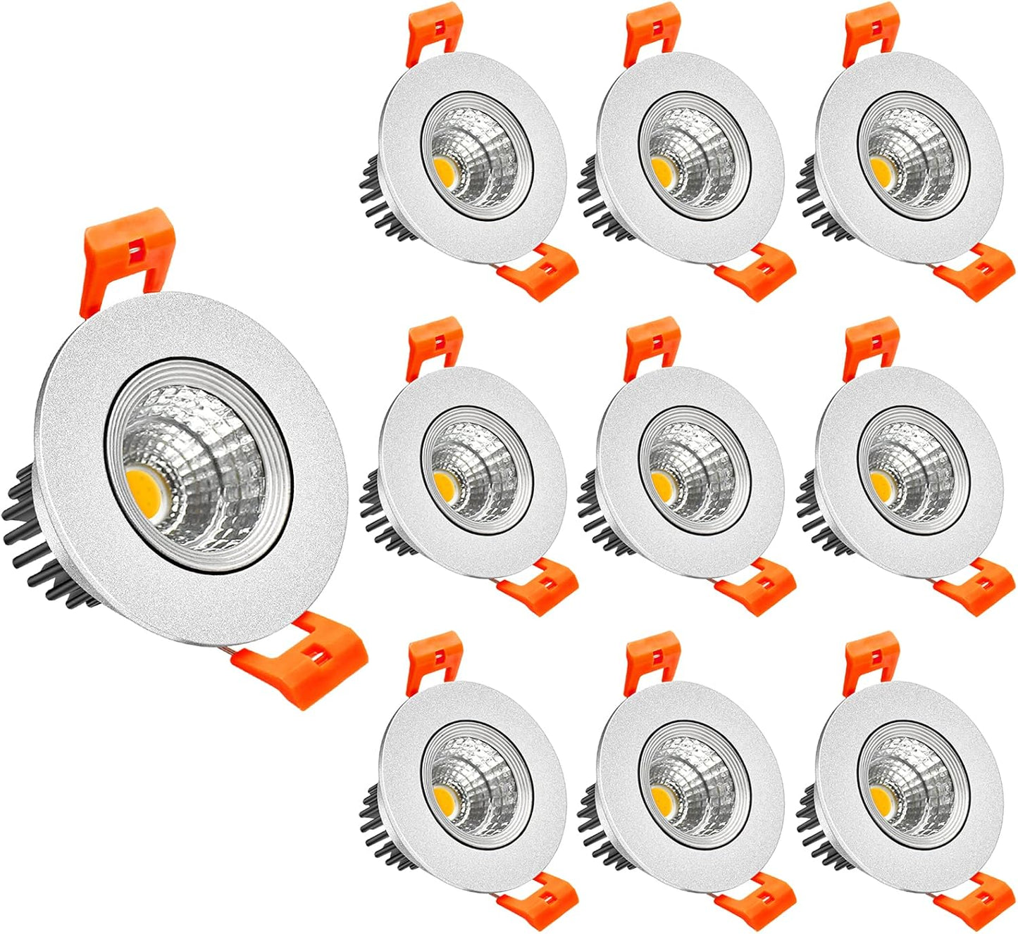 LightingWill 2in LED Dimmable Downlight for Bright Spaces