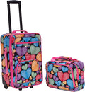 Rockland Fashion Softside Upright Luggage Set 2-Piece - Compact