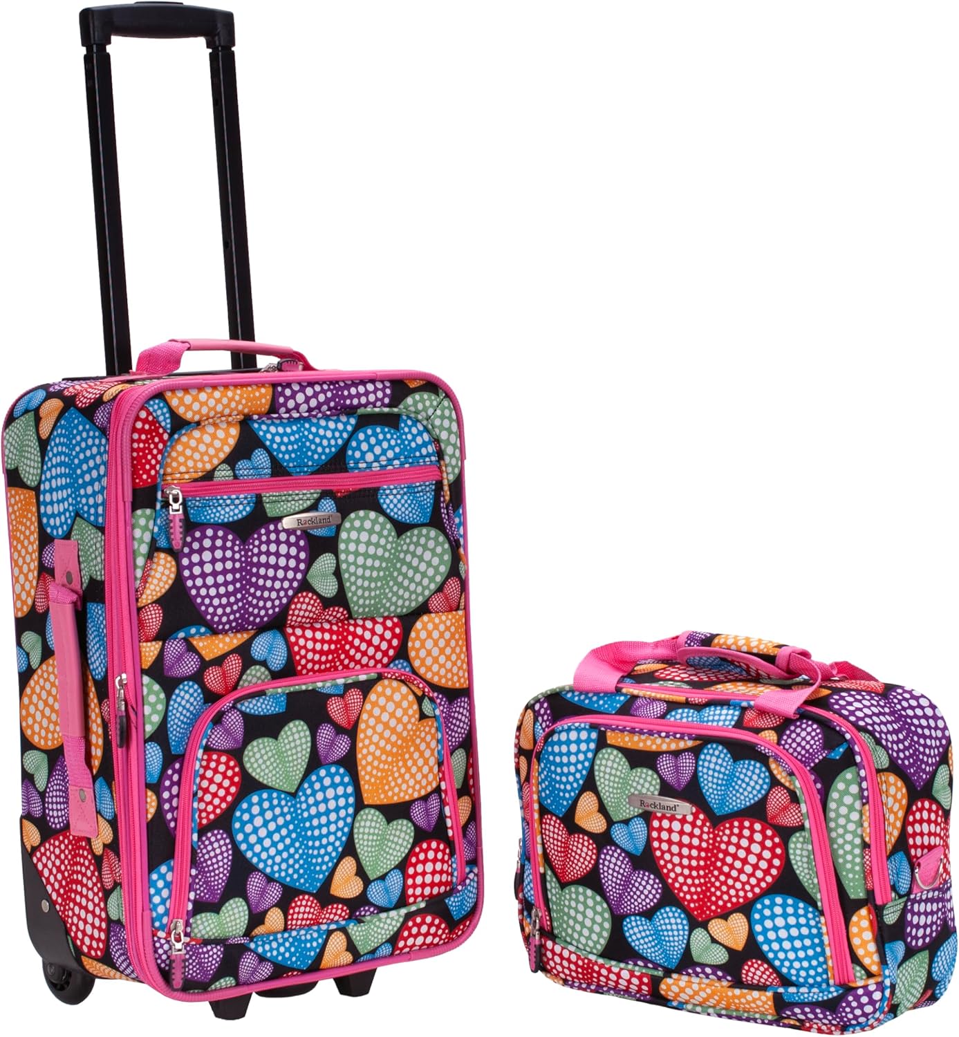 Rockland Fashion Softside Luggage Set for Stylish Travelers