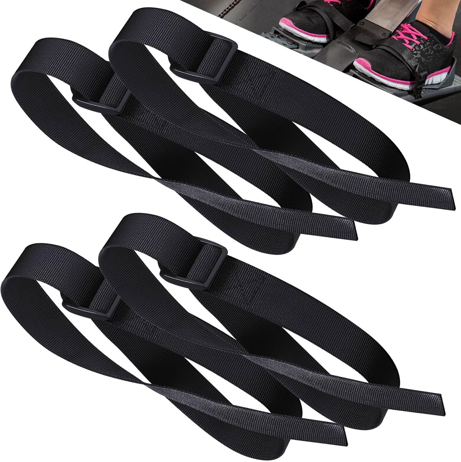 Upgrade Concept 2 Rower with Adjustable Straps!