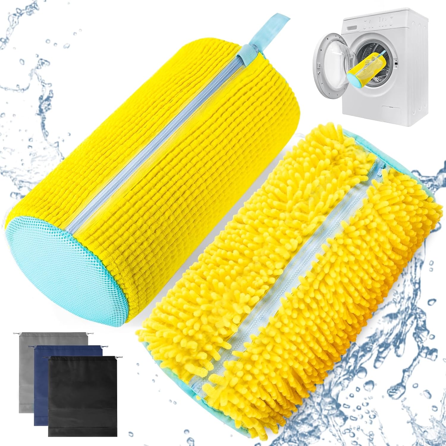 360 Deep Clean Shoe Laundry Bag Set