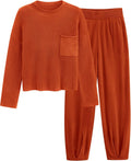 PRETTYGARDEN Two Piece Sweater and Sweatpants Set - Cozy Everyday Wear