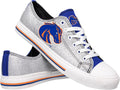 FOCO Women's NCAA Team Logo Glitter Canvas Sneakers - Fan Style Sports