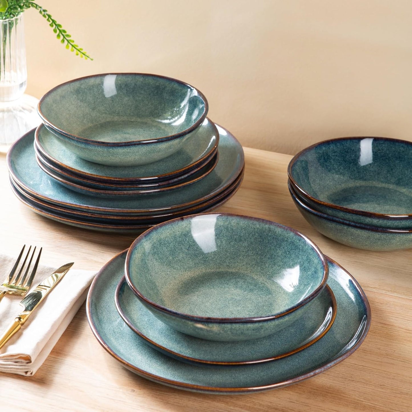 AmorArc Ceramic Dinnerware Sets for Stylish Dining Experience