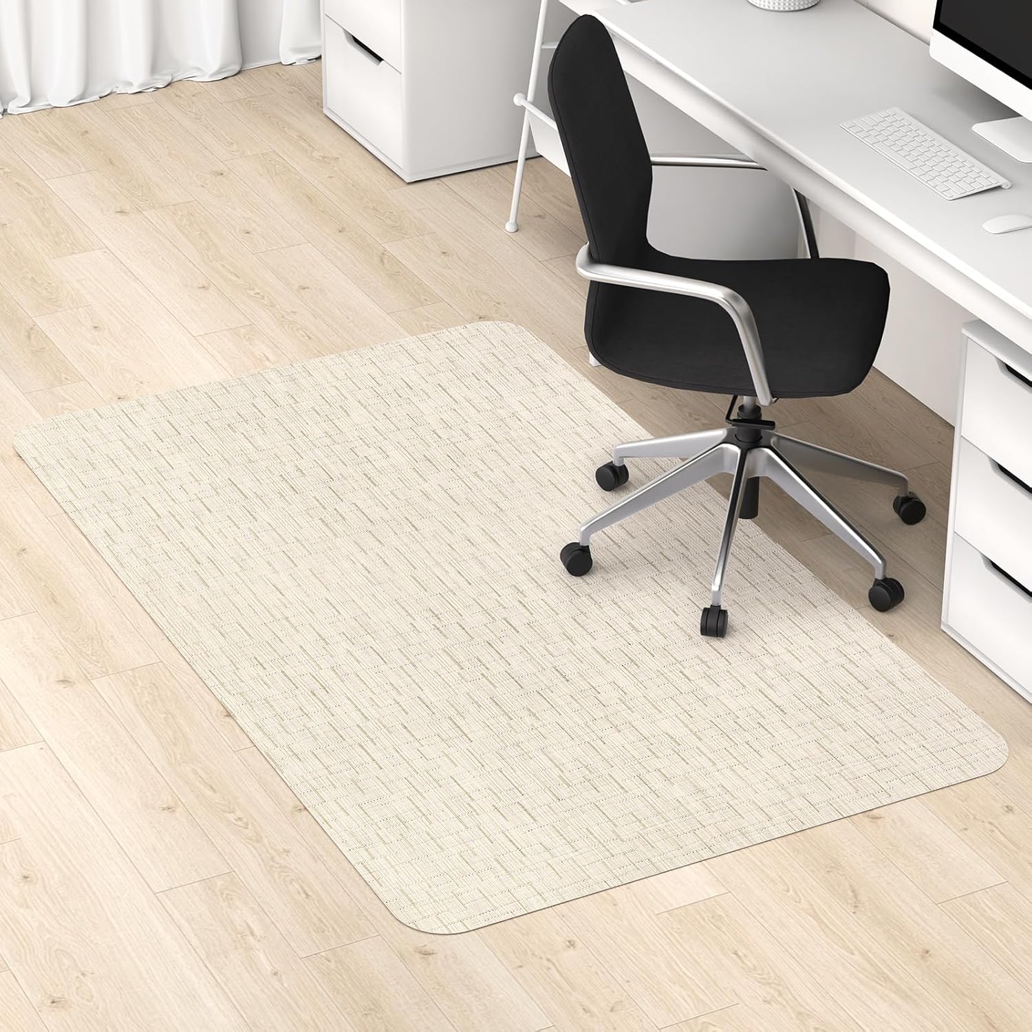 Blvornl Office Chair Mat for Hardwood Floor - Large Protector