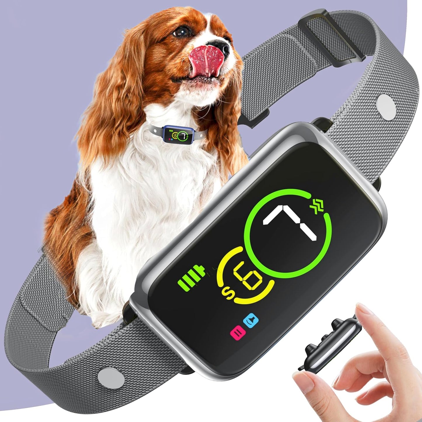 Smart Dog Bark Collar for All Sizes, Safe & Effective Training