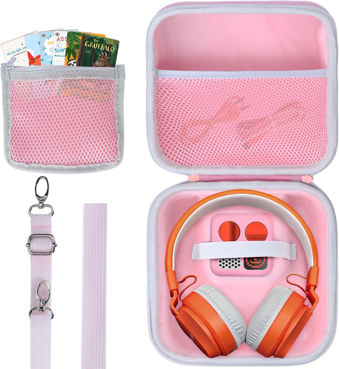 Storage Case for Yoto Mini Kids Audio Player & Headphones