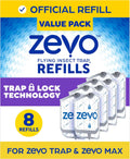 Zevo Flying Insect Trap Refill - 12 Pack for MAX & Standard Indoor